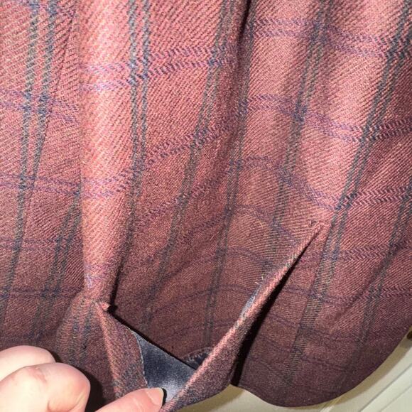 Madewell Women Plus Size Larsen Blazer in Spiced Raisin - Picture 6 of 12